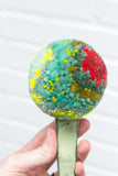 Oversized Ice Cream Scoop Puff | Neon Watermelon
