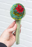 Oversized Ice Cream Scoop Puff | Neon Watermelon