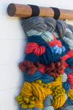 XL Woven Wall Hanging | "Imperfectly Primary"