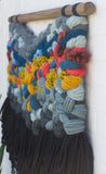 XL Woven Wall Hanging | "Imperfectly Primary"