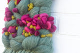 Woven Wall Hanging | Berry + Green