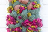Woven Wall Hanging | Berry + Green