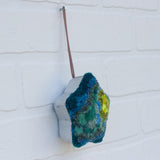Star Puff Ornament | Neon + Aqua (3)