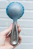 Oversized Scoop Puff, Blue Dipped | Orange + Aqua