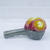 Vintage Ice Scraper/Scoop Puff | Firelight