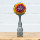 Polka Dot Scoop Puff | Rainbow