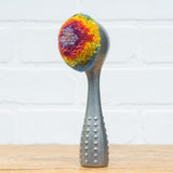 Polka Dot Scoop Puff | Rainbow