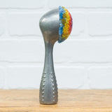 Polka Dot Scoop Puff | Rainbow