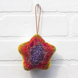 Rainbow Star Puff | Ornament or Everyday Art