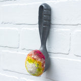 Puff Fiber Sculpture in Vintage Ribbed Scoop | Firelight