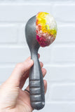 Puff Fiber Sculpture in Vintage Ribbed Scoop | Firelight