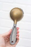 Oversized Scoop Puff, Gold Dipped | Black + White with Gold Sprinkles