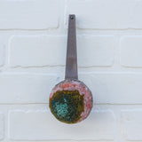 Oversized Ice Cream Scoop Puff | Green + Pink + Taupe