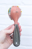 Peach Dipped Scoop Puff Sculpture | Tutti-Frutti