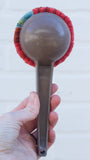 Oversized Ice Cream Scoop Puff | Green + Orange