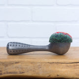 Polka Dot Scoop Puff *Non-Standing* | Orange + Green