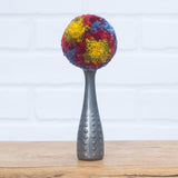 Polka Dot Scoop Puff Sculpture | Rainbow