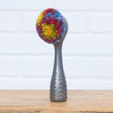 Polka Dot Scoop Puff Sculpture | Rainbow