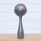 Polka Dot Scoop Puff Sculpture | Rainbow