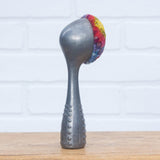 Polka Dot Scoop Puff Sculpture | Rainbow