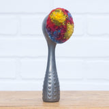 Polka Dot Scoop Puff Sculpture | Rainbow