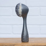 Polka Dot Scoop Puff Sculpture | Black + White