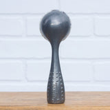 Polka Dot Scoop Puff Sculpture | Black + White