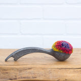 Puff Sculpture in Vintage Arch Scoop | Rainbow