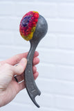 Puff Sculpture in Vintage Arch Scoop | Rainbow