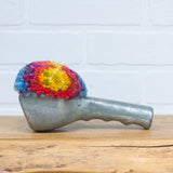Vintage Ice Scraper/Scoop Puff Sculpture | Rainbow