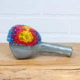 Vintage Ice Scraper/Scoop Puff Sculpture | Rainbow