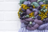 Wisteria I | Textured Woven Wall Hanging