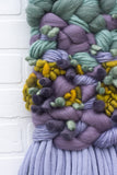 Wisteria I | Textured Woven Wall Hanging