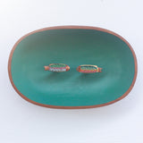 All aTROUT Love | Embroidered Trout in Vintage Teak Frame