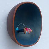 Embroidered Angler Fish | Red Stripes