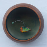 Embroidered Angler Fish | Silver Freckles