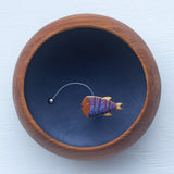 Embroidered Angler Fish | Rudy