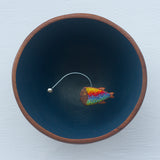 Embroidered Angler Fish | Deep Blue Rainbow