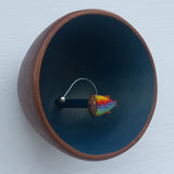 Embroidered Angler Fish | Deep Blue Rainbow