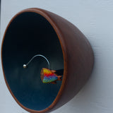 Embroidered Angler Fish | Deep Blue Rainbow