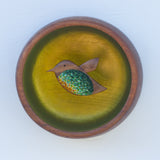 Embroidered Hummingbird | Golden Chartreuse