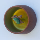 Embroidered Hummingbird | Golden Chartreuse