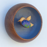 Embroidered Hummingbird | Periwinkle