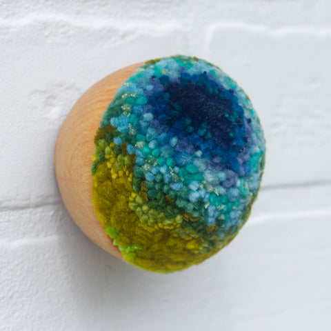 Mini Puff Sculpture | Earth