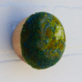 Mini Puff Sculpture | Greens + Blues 8