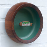 Embroidered Trout in Oversized Vintage Frame