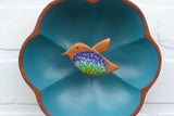 Embroidered Hummingbird | Flower Frame