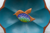 Embroidered Hummingbird | Flower Frame
