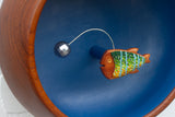 Embroidered Angler Fish | Disco + Stripes