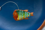 Embroidered Angler Fish | Disco + Stripes